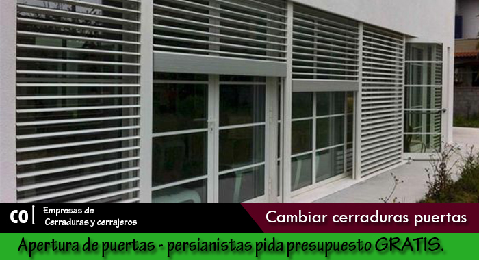 reparacion persianas Universidad Zaragoza